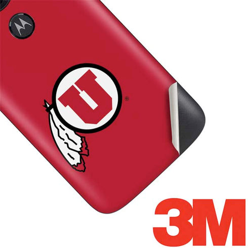 University of Utah Logo Moto E5 Play Skin